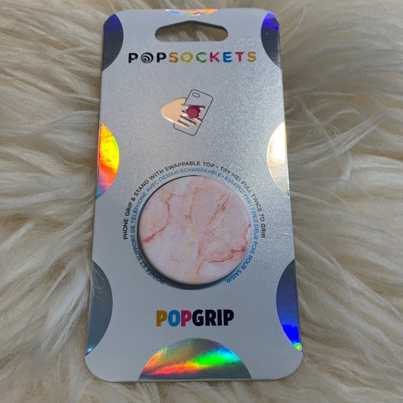 🔥4/$25🔥Popgrip marbelized design swappable - Picture 1 of 7